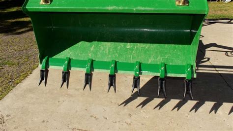 tractor bucket tooth bar attachment